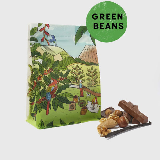 Green Colombian Bucaramanga unroasted coffee beans UK