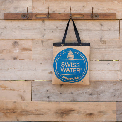 Sexy Swiss Black Denim Tote