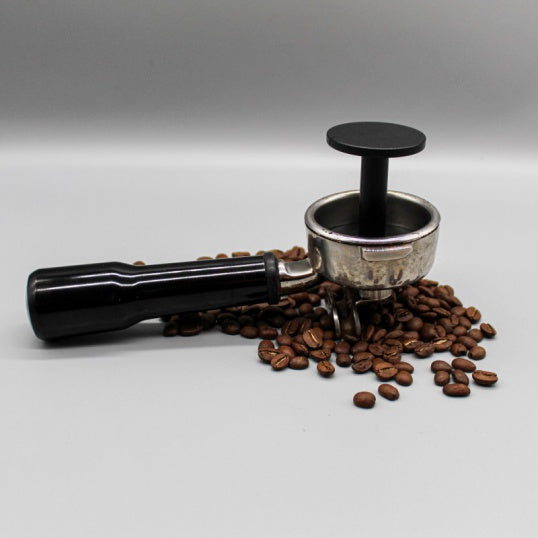 Black Plastic Tamper - Flat Base 48/57mm