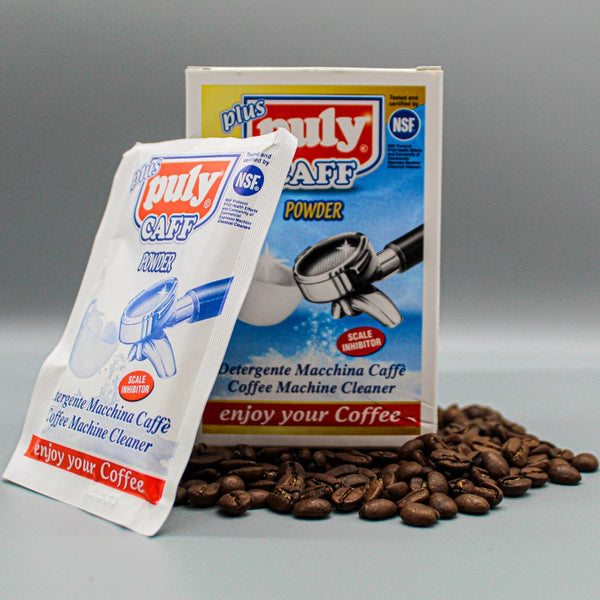 PULY CAFF PLUS X 10 SACHET GROUP HEAD CLEANER POWDER - ESPRESSO COFFEE  MACHINES